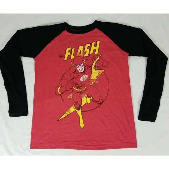 DC Comics The Flash Long Sleeve Shirt Womens XL - Picture 1 of 5